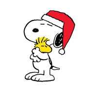 Snoopy Santa Hat | Foam Trucker Hat