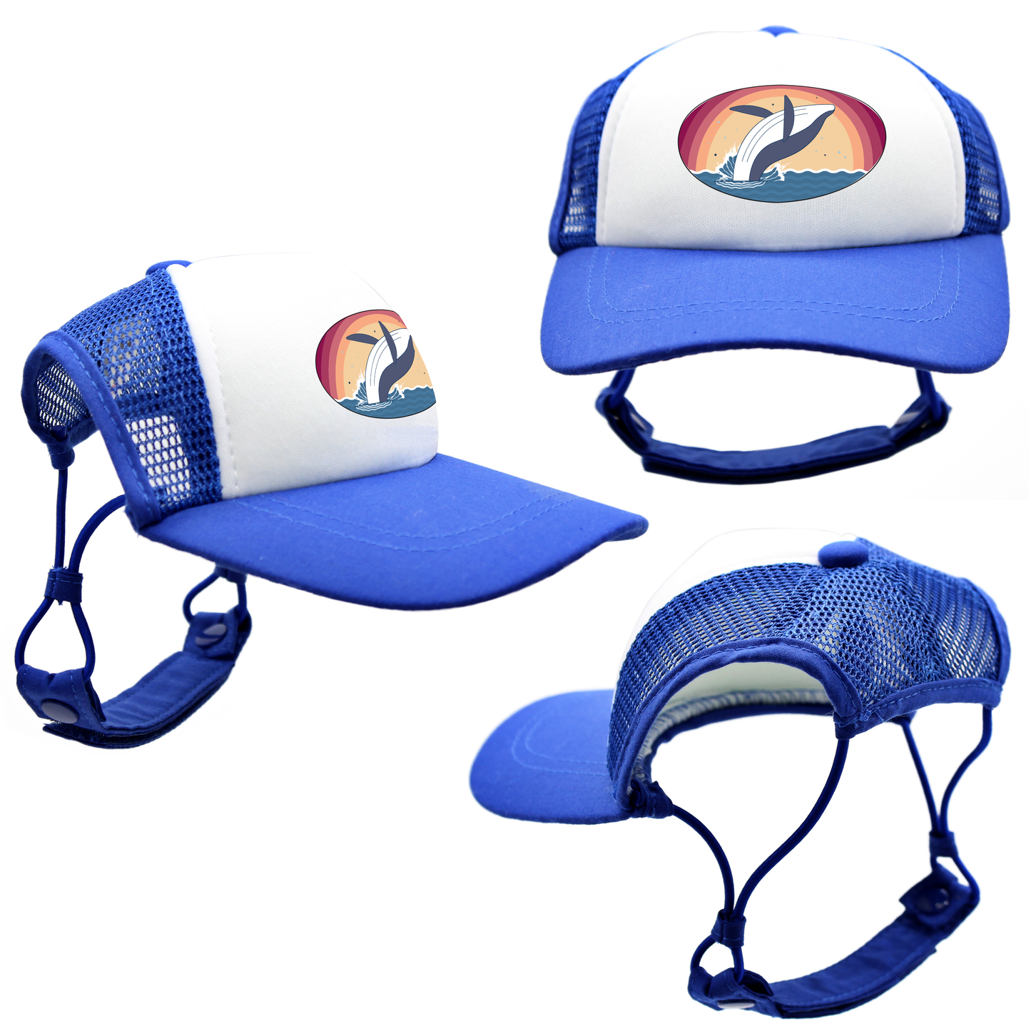 Whale | Foam Trucker | White Foam | Name Drop