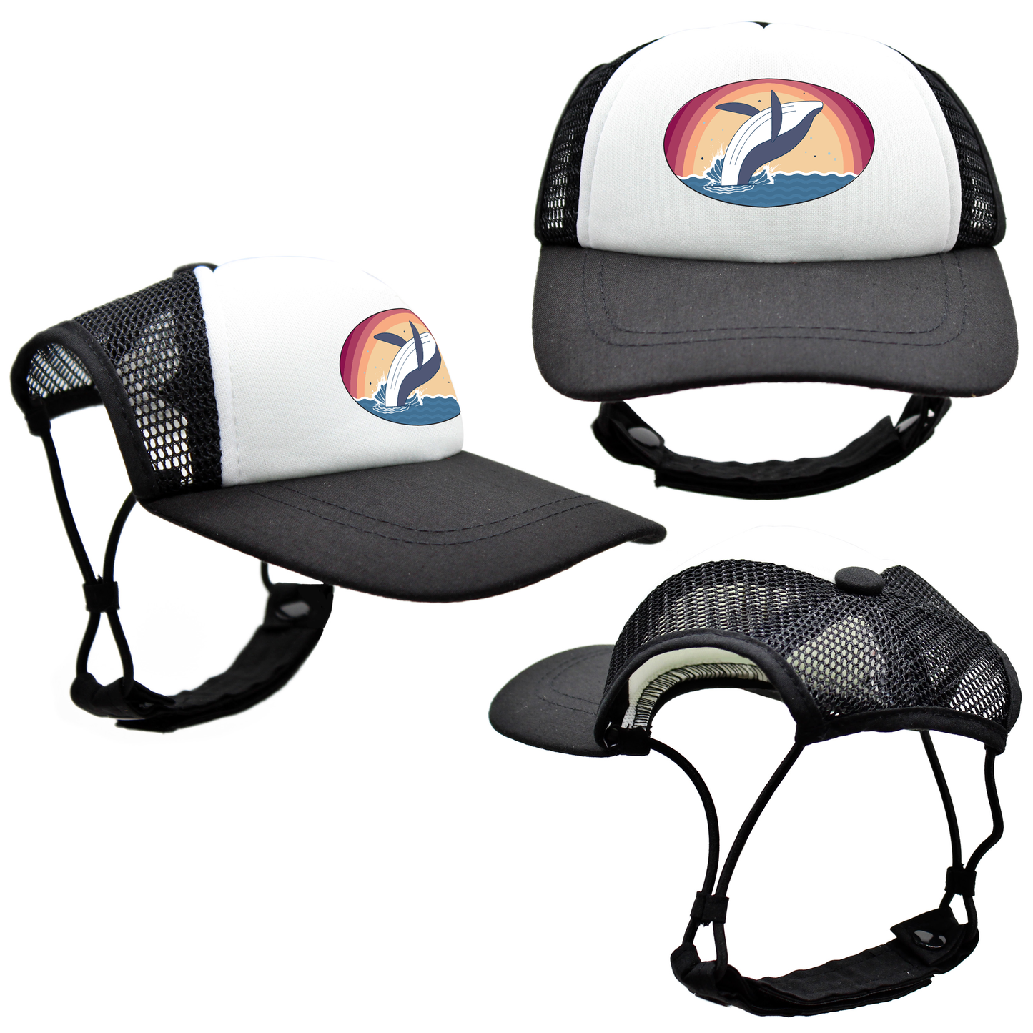 Whale | Foam Trucker | White Foam | Name Drop