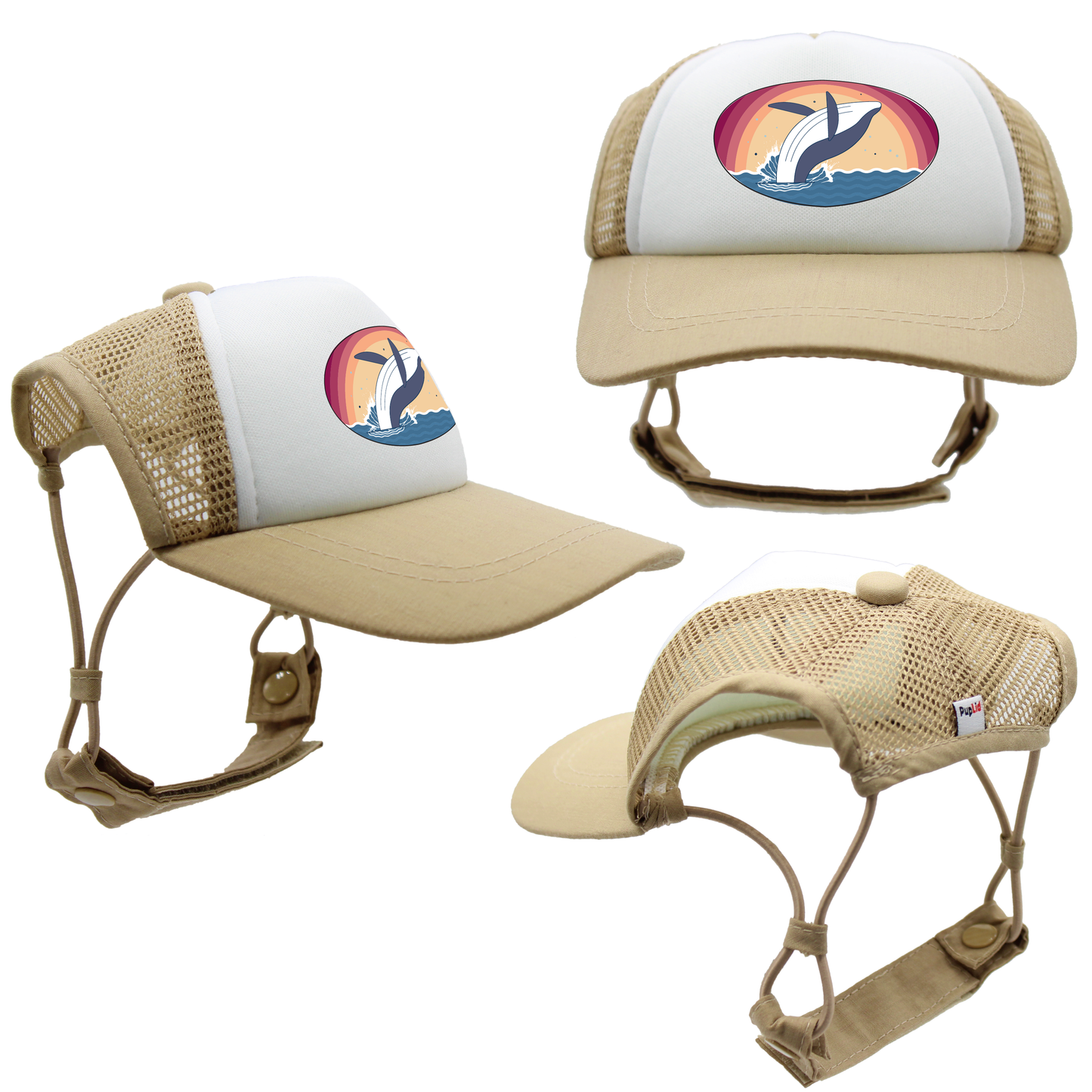 Whale | Foam Trucker | White Foam | Name Drop