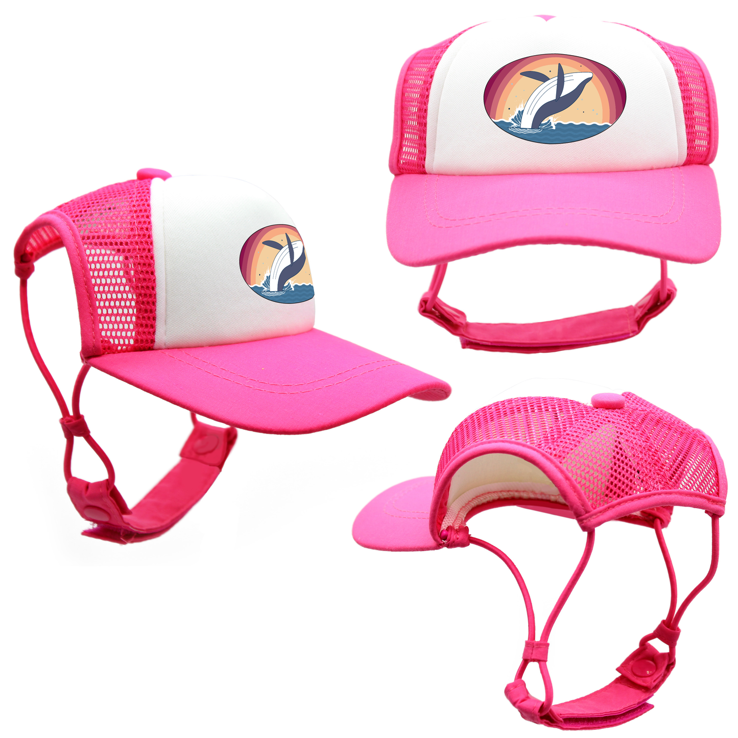 Whale | Foam Trucker | White Foam | Name Drop