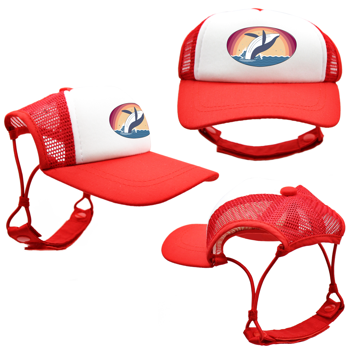 Whale | Foam Trucker | White Foam | Name Drop