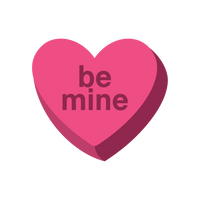Be Mine Candy Heart | Foam Trucker Hat