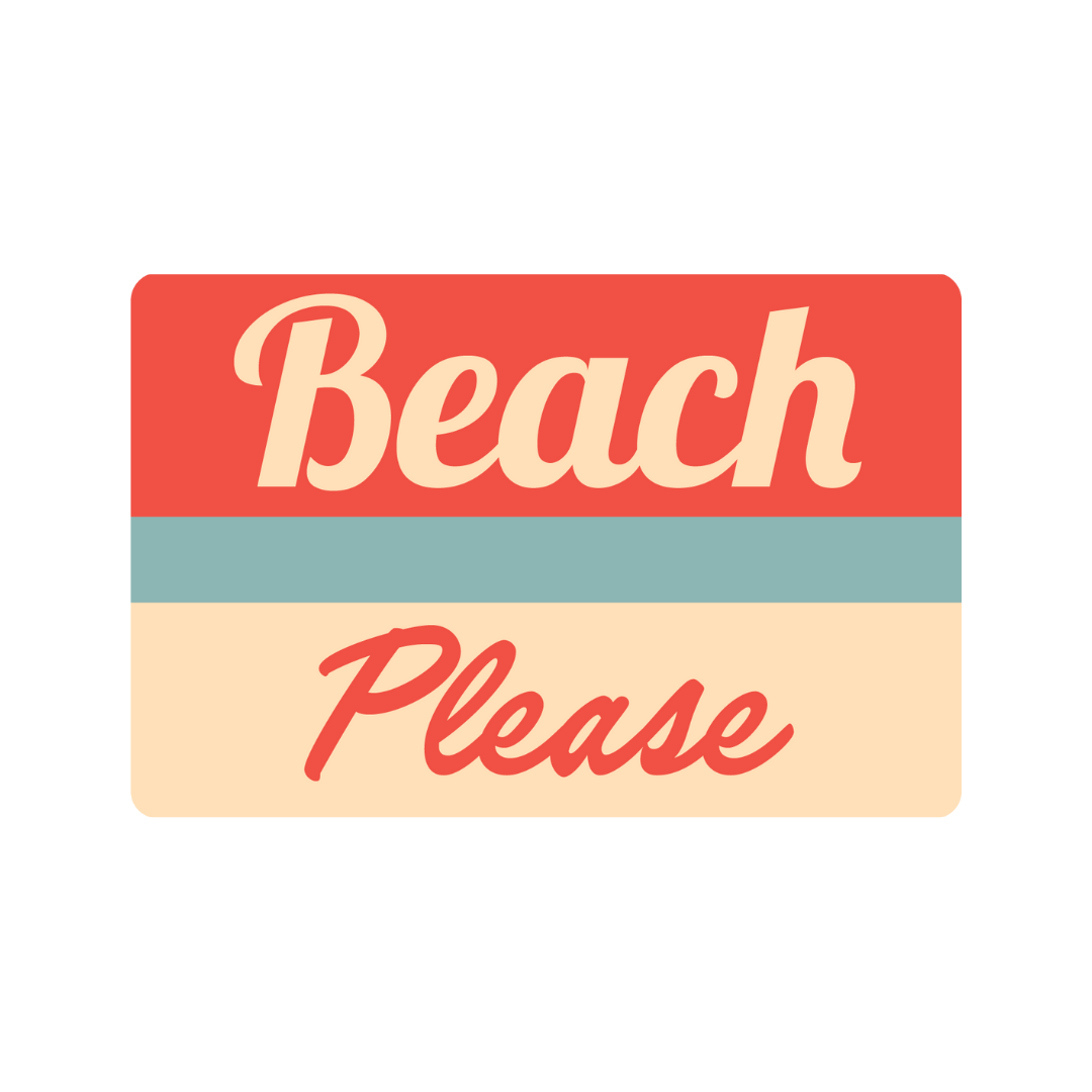 Beach Please | Foam Trucker Hat
