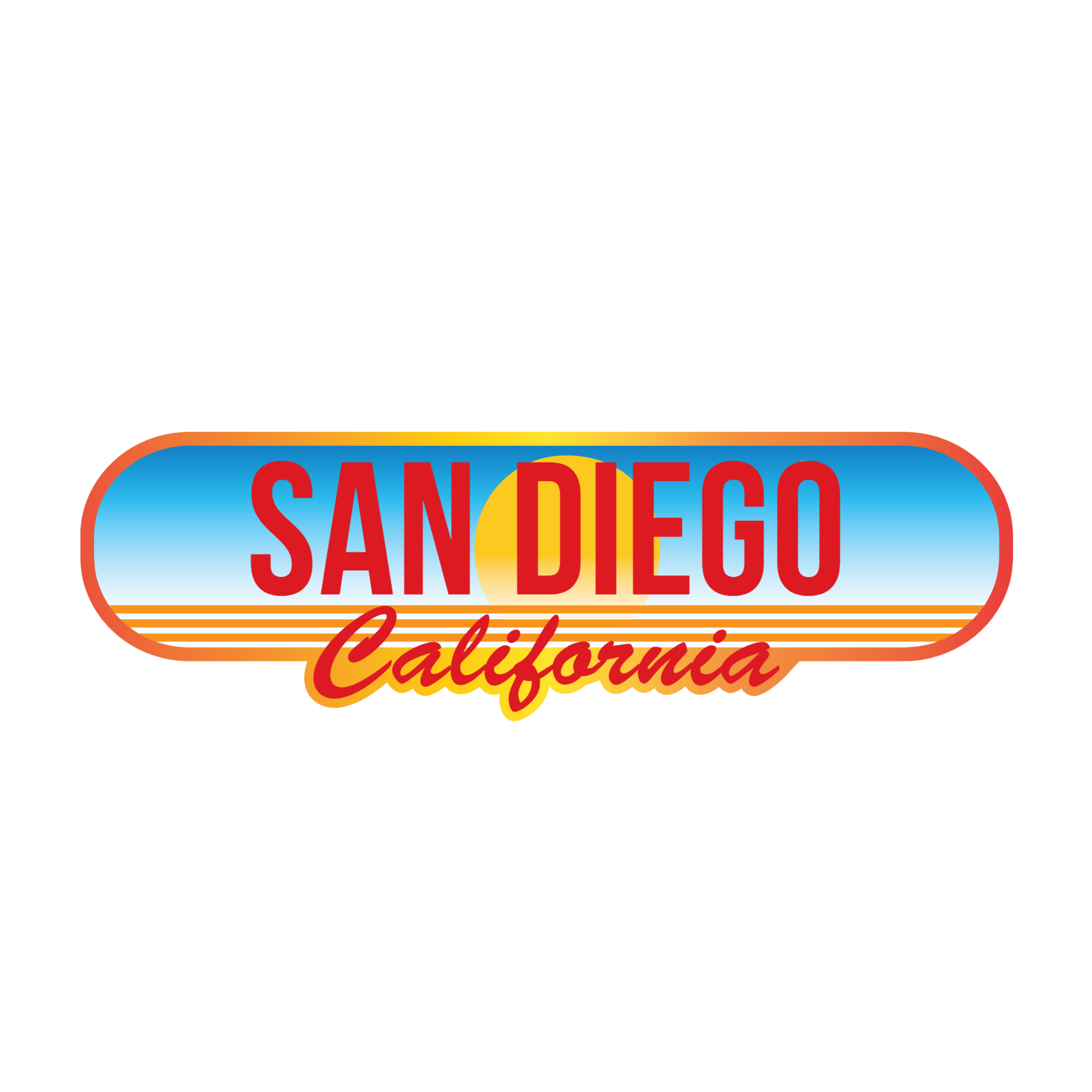 California Sunset Name Drop | Foam Trucker Hat