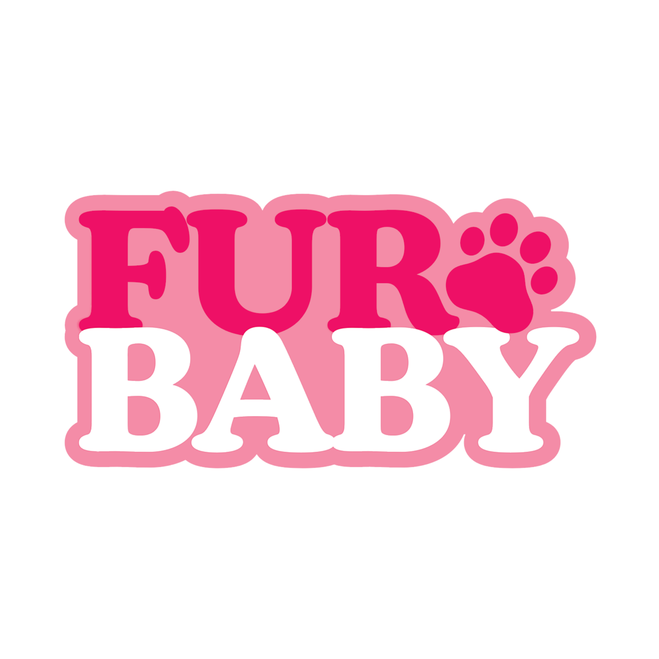 Fur Baby Bubble Text | Foam Trucker Hat