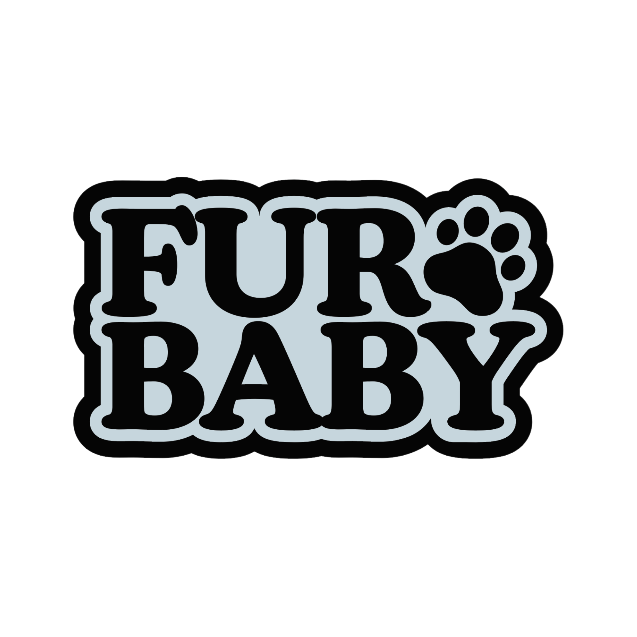 Fur Baby Classic Text | Foam Trucker Hat