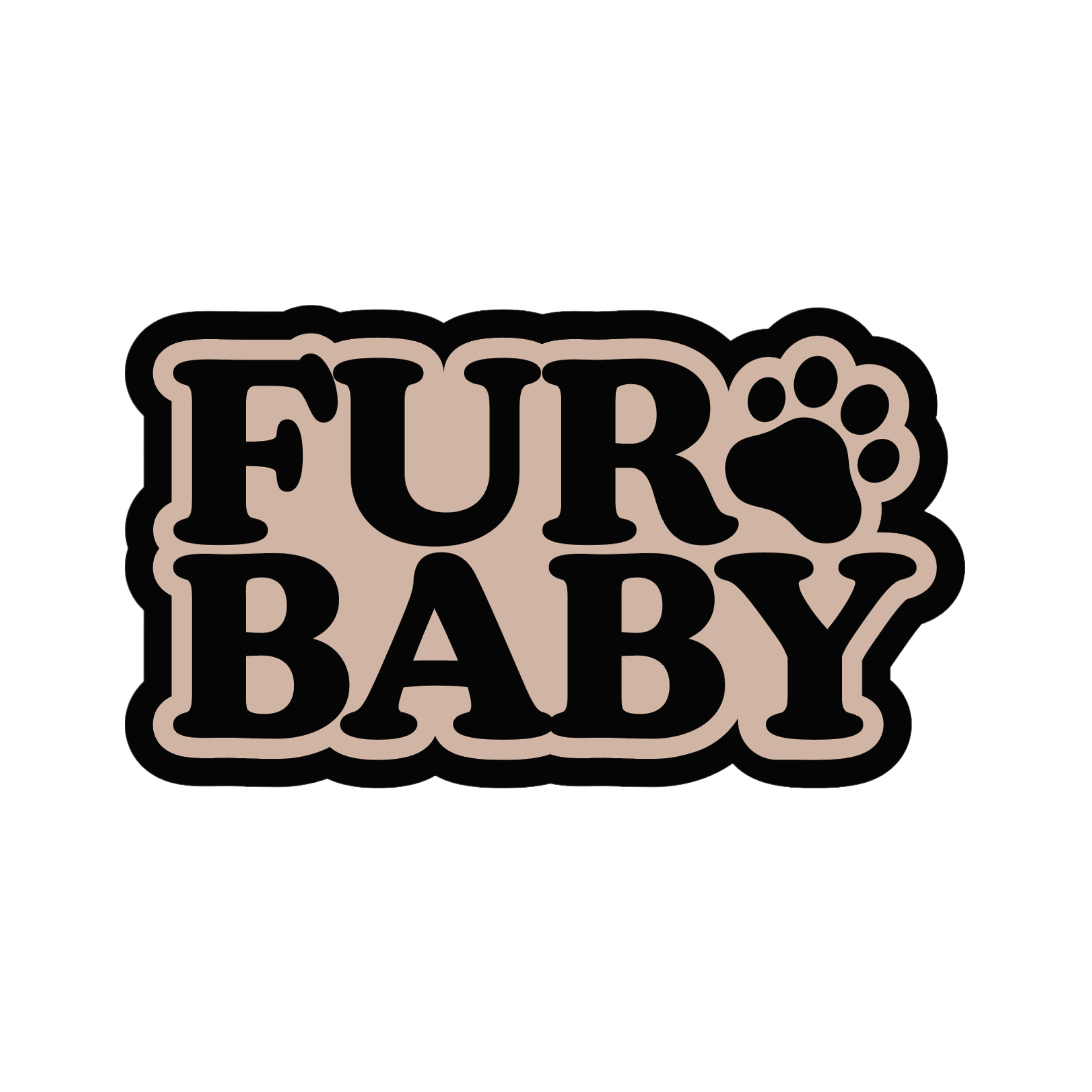 Fur Baby Classic Text | Foam Trucker Hat