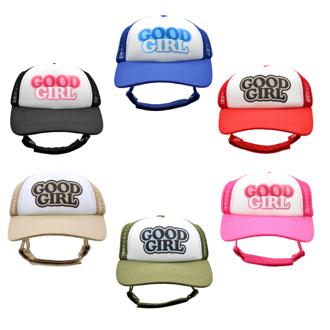 Good Girl Text Designs | Foam Trucker Hat
