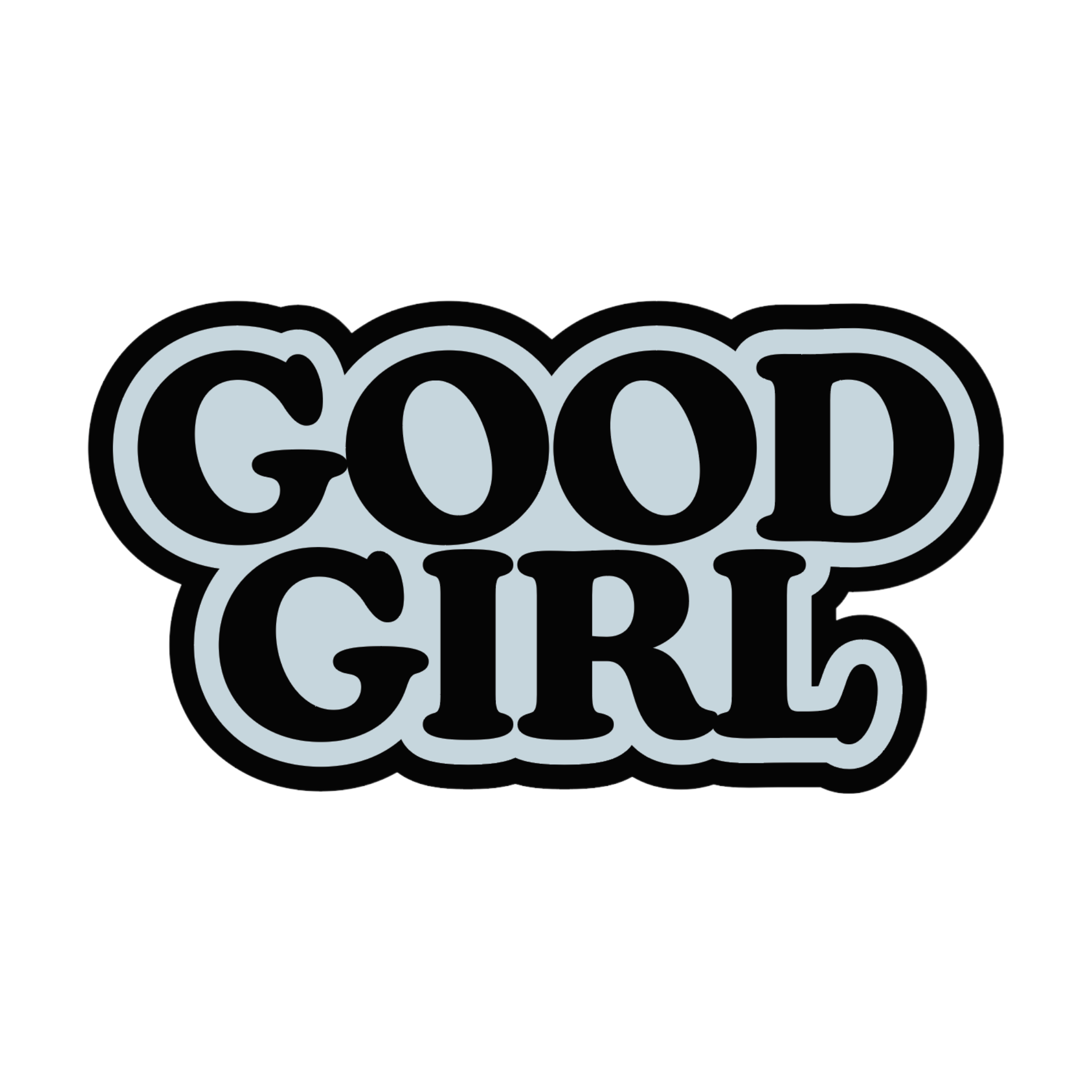 Good Girl Text Designs | Foam Trucker Hat