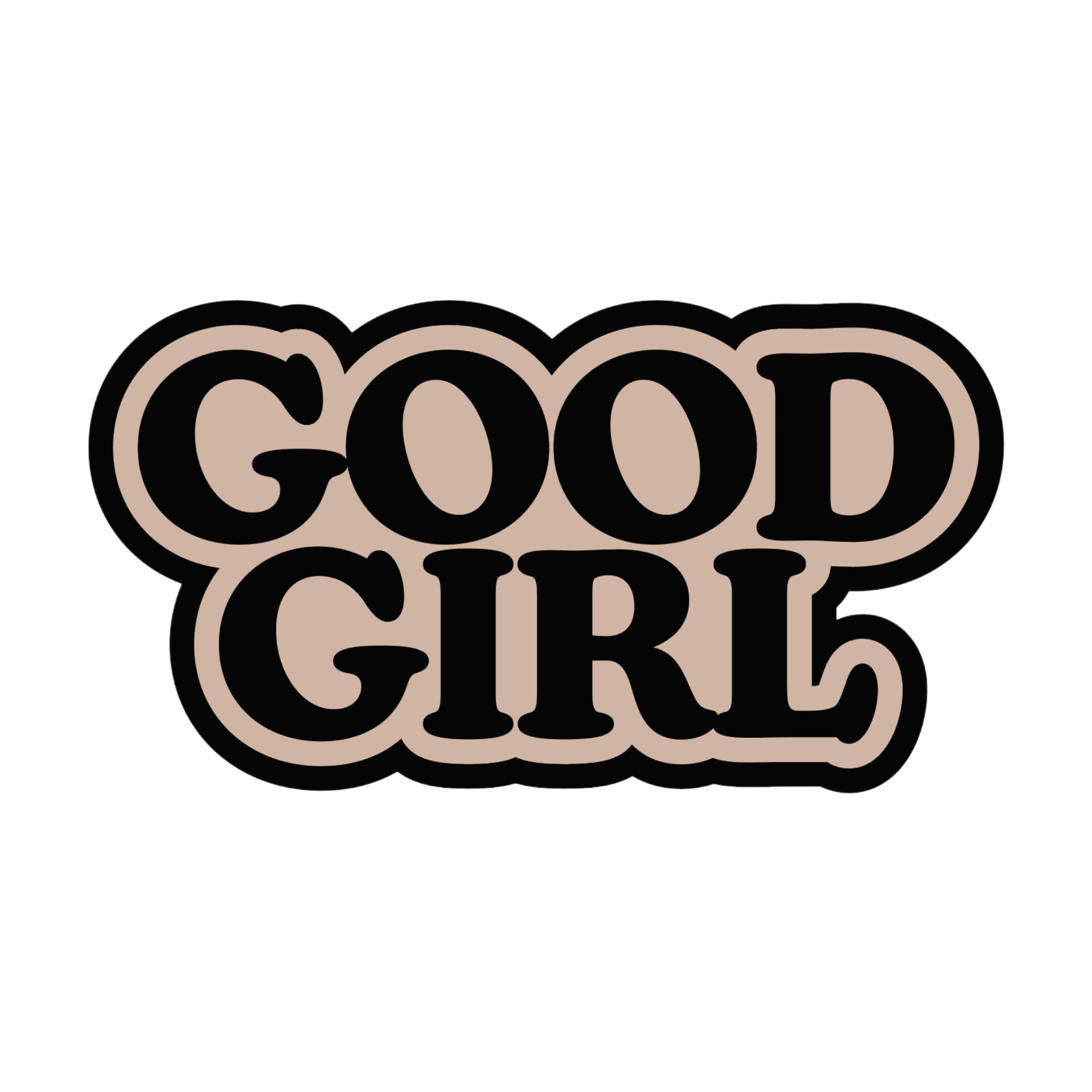 Good Girl Text Designs | Foam Trucker Hat