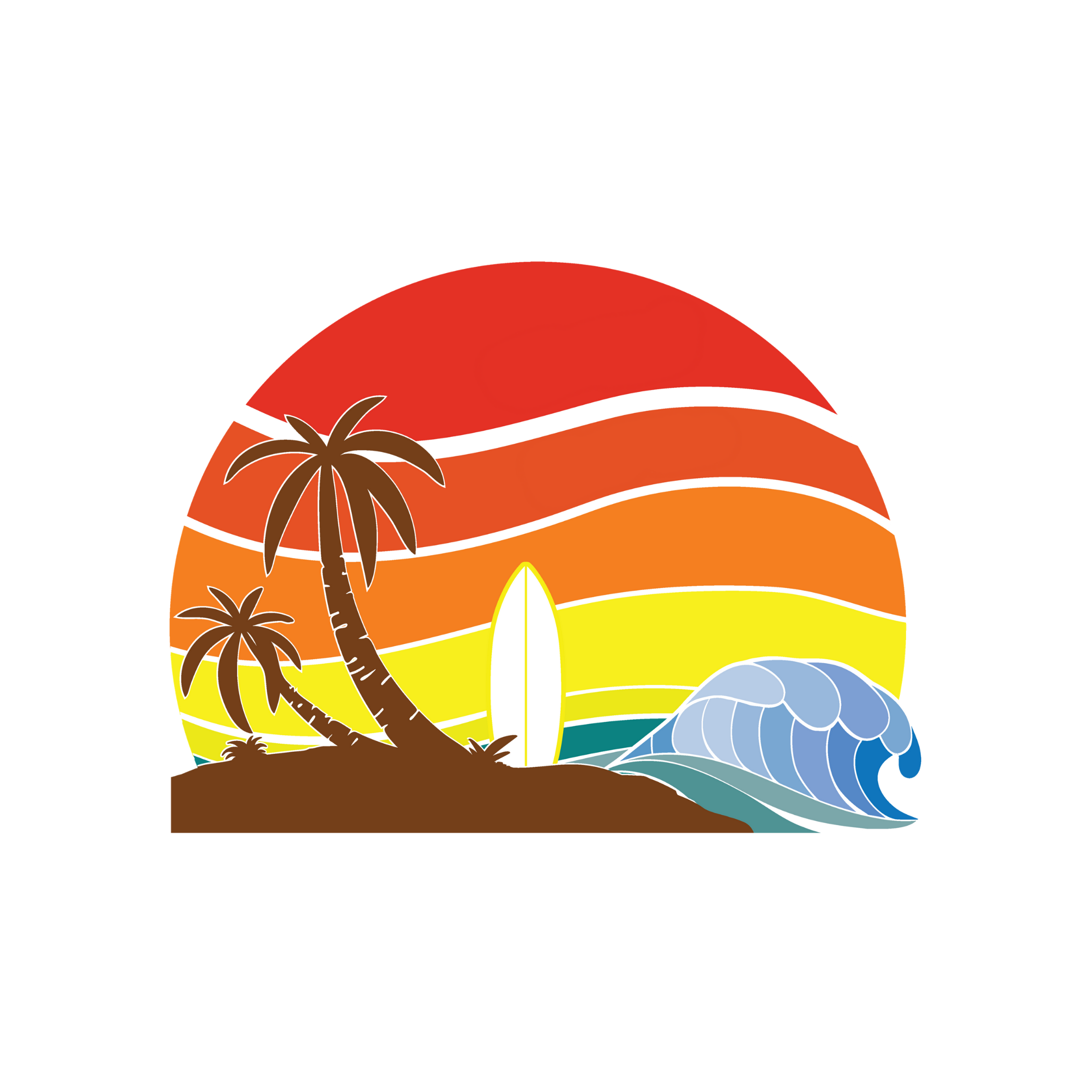 Island Sunset | Foam Trucker Hat
