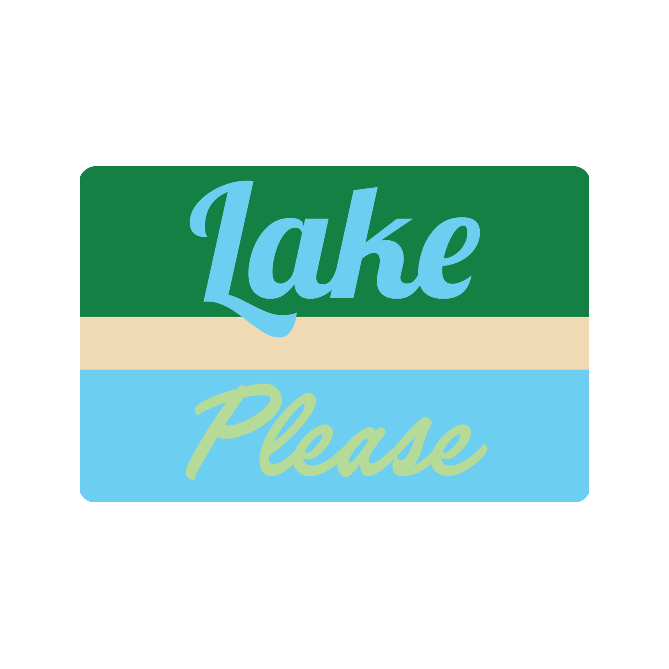 Lake Please | Foam Trucker Hat