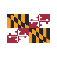 Maryland Flag | Foam Trucker Hat