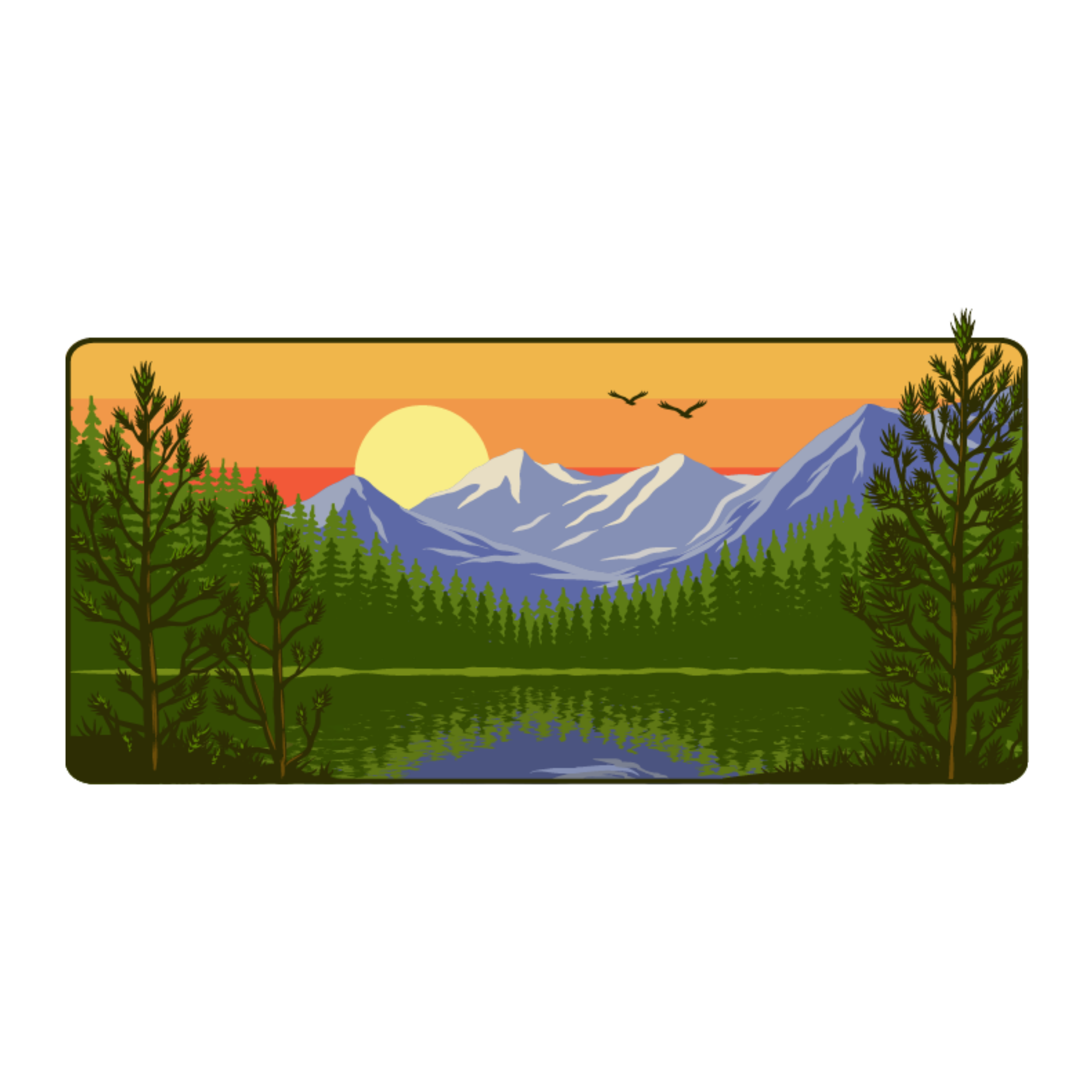 Mountain Lake | Foam Trucker Hat