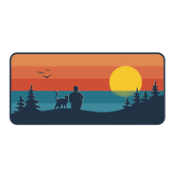 Ocean Vista Cat Dad | Foam Trucker Hat