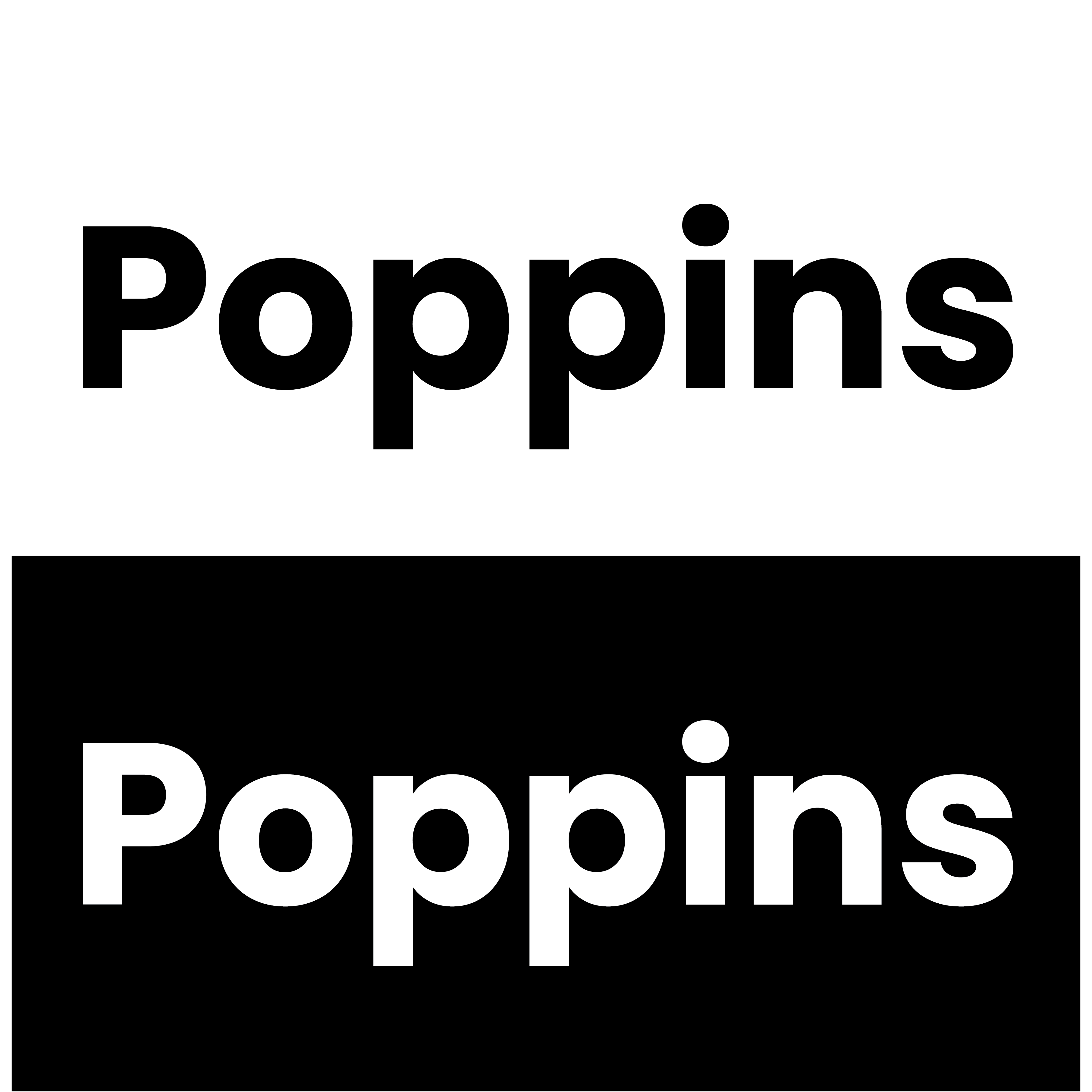 Poppins Font Text Design | Foam Trucker Hats