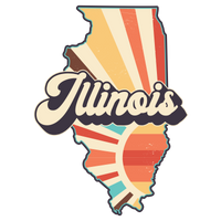 Vintage State Illinois