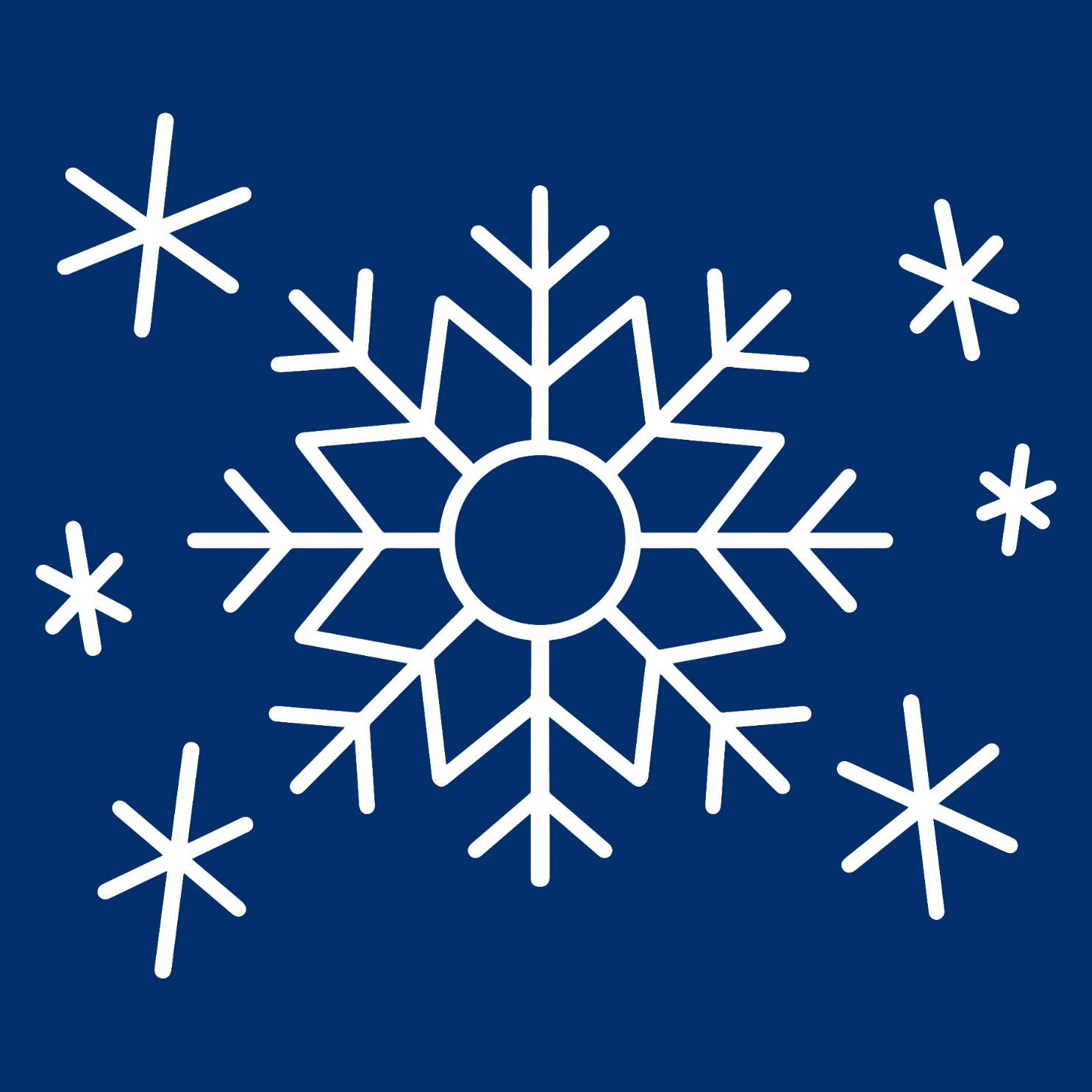 Snowflakes | Foam Trucker Hat