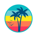 Summer Palm | Foam Trucker Hats