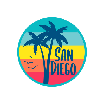 Summer Palm Name Drop | Foam Trucker Hat