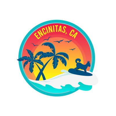 Surfer Dog Name Drop | Foam Trucker Hat