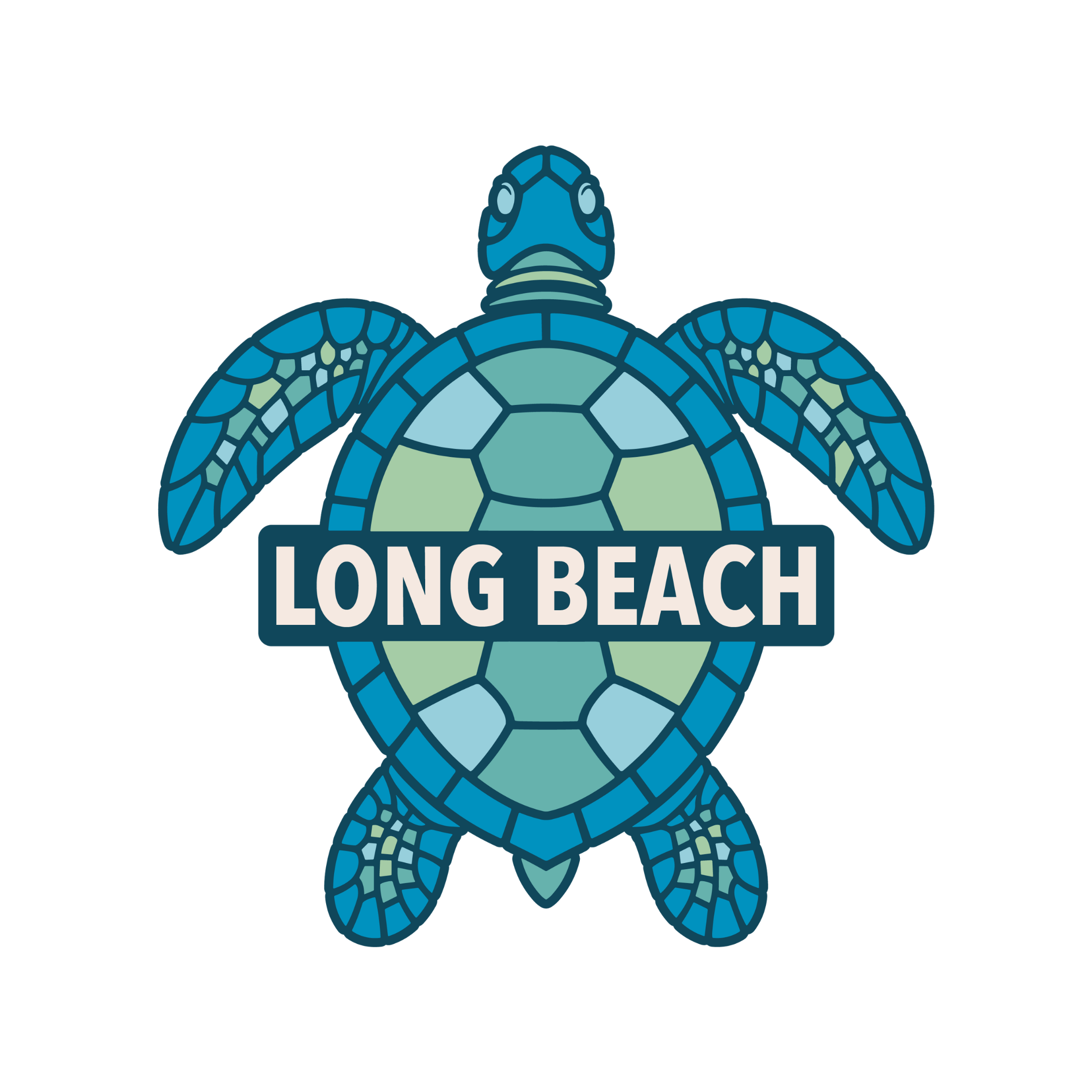 Turquoise Turtle Name Drop | Foam Trucker Hat