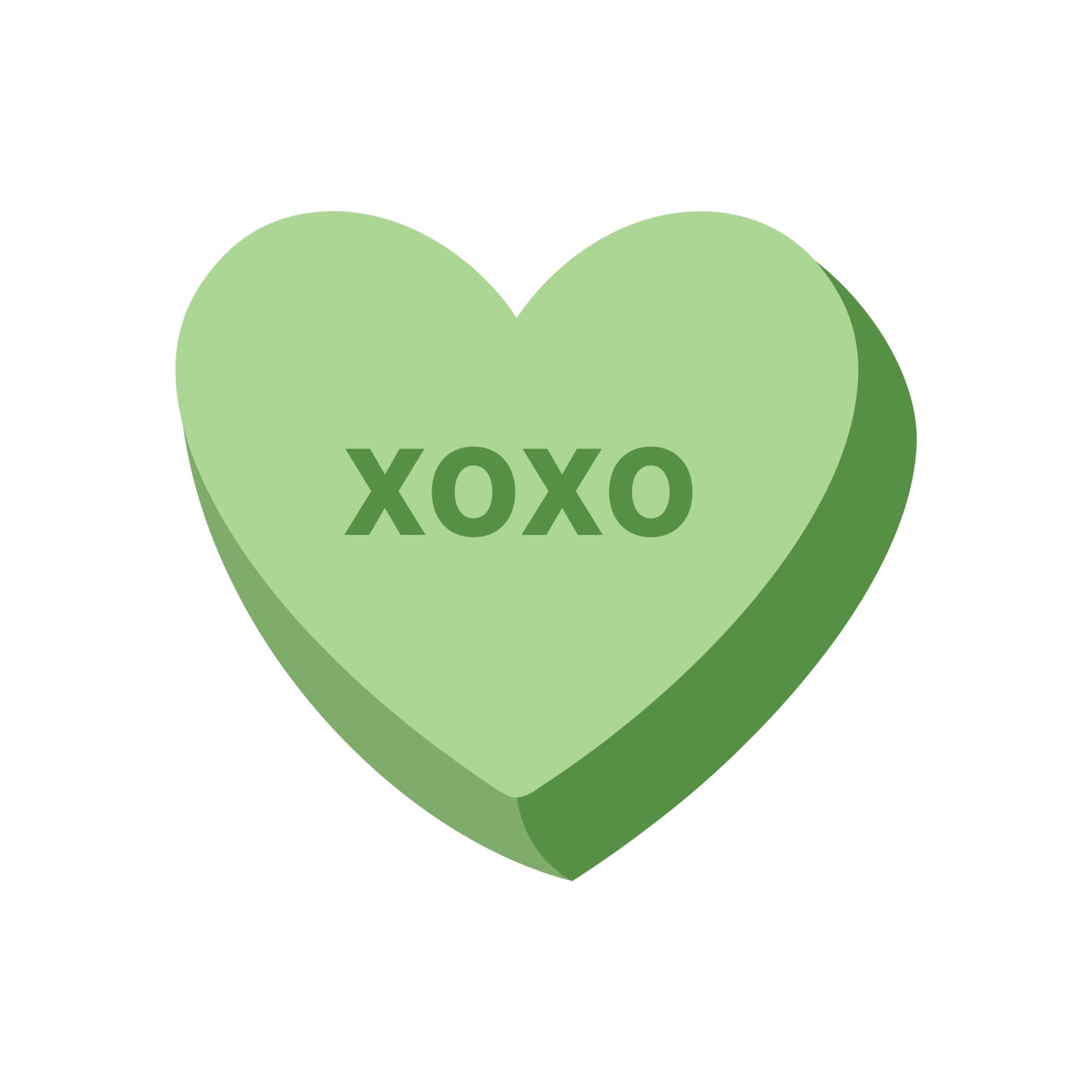 XOXO Candy Heart | Foam Trucker Hat